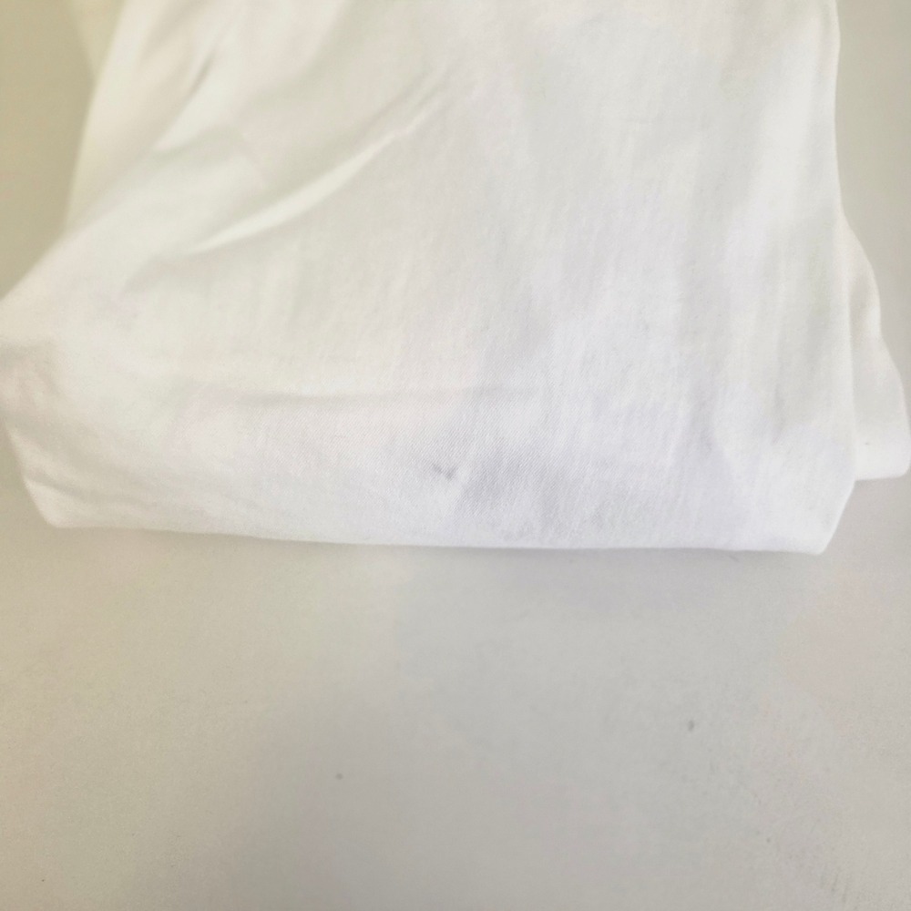 White House Black Market High Rise Wide Leg Sailor Pants White Silver Button 00L - Picture 10 of 11